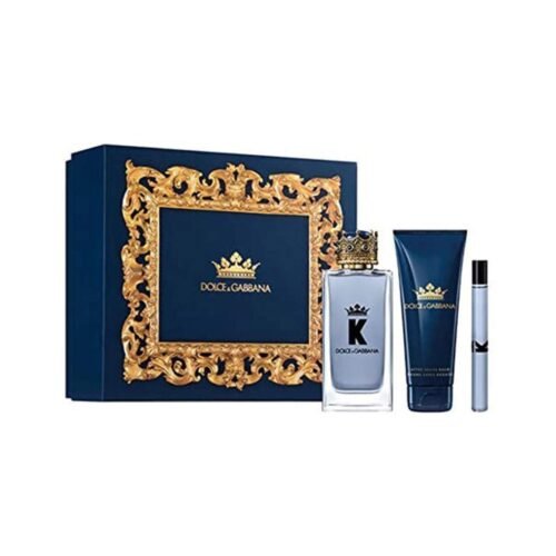 D&G King Set Edt 100ml +S/B 75ml Edt +10ml