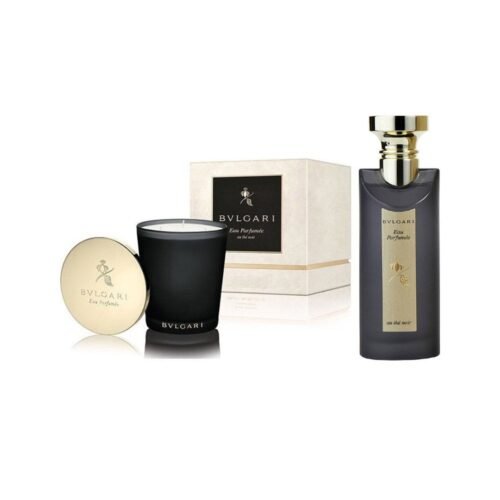 Bvlgari Au The Noir Edp Gift Set Candel+Perfume 150ml