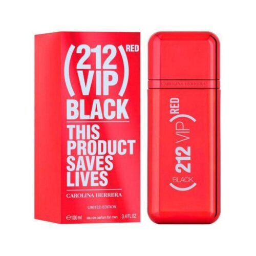 Carolina Herrera 212 Vip Black Edp (Red) Ltd Edtion 100ml